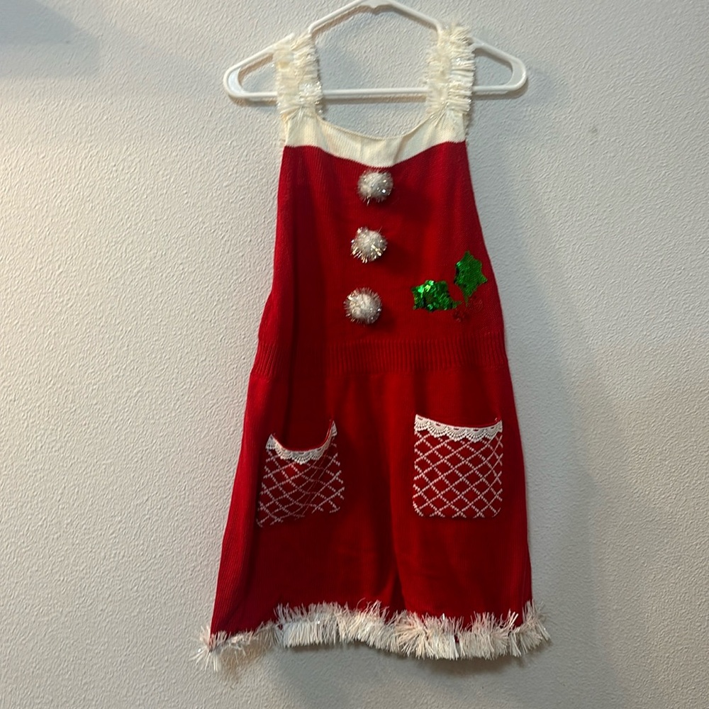 NWOT Eyeshadow Christmas romper size XL